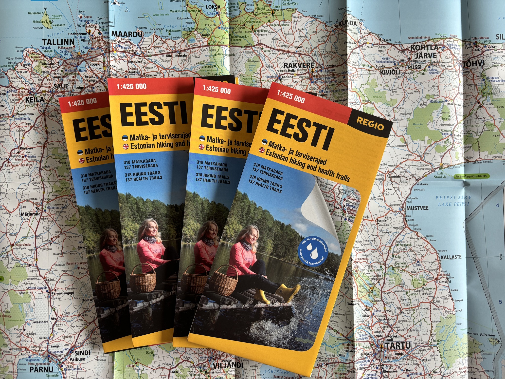 Meil on rõõm teavitada, et Regio uuest voldikkaardist “Eesti matka- ja terviserajad”, leiad lisaks kõikidele Eesti terviseradadele ka kõik RMK matkateed, Palver